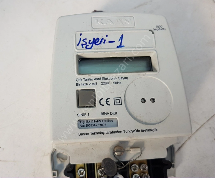 ÇIKMA ELEKTRİK SAATİ Elektrik Sayaç modelleri en ucuz fiyat seçenekleriyle 4 ÇIKMA ELEKTRİK SAATİ Elektrik Sayaç modelleri en ucuz fiyat seçenekleriyle - Görsel 2